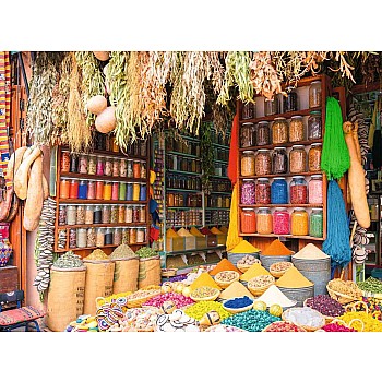 Ravensburger "Colorful Spices, Morocco" (500 Pc Puzzle)