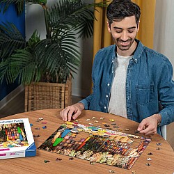 Ravensburger "Colorful Spices, Morocco" (500 Pc Puzzle)