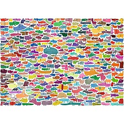 387 Dogs & One Cat 300 Pc Puzzle LF