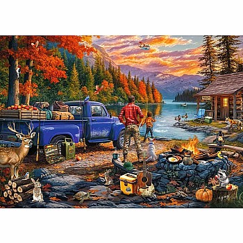 Ravensburger "Sunset Lake" (300 Pc Large Format Puzzle)