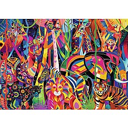 Jeweled Jungle 500 Pc Puzzle LF
