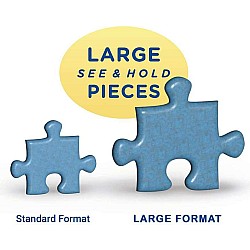 Jeweled Jungle 500 Pc Puzzle LF