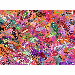 Ravensburger "Fish in Fuchsia" (500 Pc Puzzle)