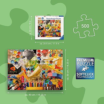 Ravensburger "Art Studio" (500 Pc Puzzle)