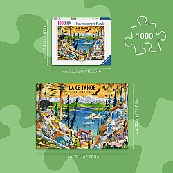Sacred Lake Tahoe 1000 Pc Puzzle