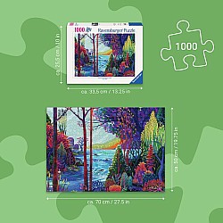 Ravensburger "Indigo Forest" (1000 Pc Puzzle)