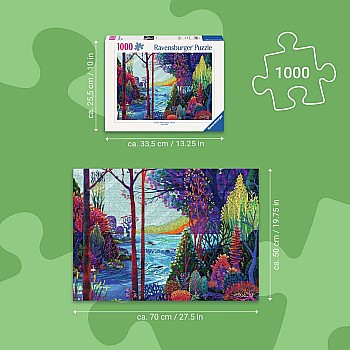 Ravensburger "Indigo Forest" (1000 Pc Puzzle)