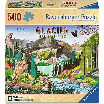 Ravensburger "Glacier National Park" (500 Pc Puzzle)