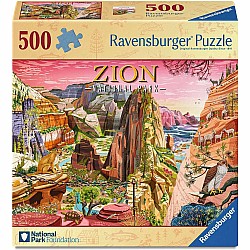 Zion National Park 500 Pc Puzzle