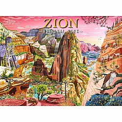 Zion National Park 500 Pc Puzzle