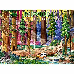 Redwood National Park 500 Pc Puzzle