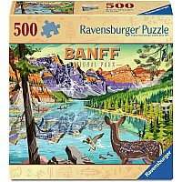 Banff National Park 500 Pc Puzzle
