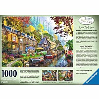 Down Lane No 6: Canal Side Lane 1000 Pc puzzle