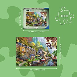 Down Lane No 6: Canal Side Lane 1000 Pc puzzle