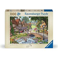 Lazy Days by the Steam 1000 Pc Puzzle