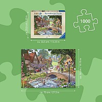 Lazy Days by the Steam 1000 Pc Puzzle