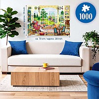 Summer Garden Parlour 1000 Pc Puzzle
