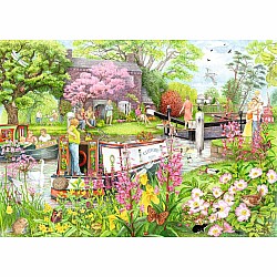 Cosy Cafe No 4: River Café 1000 Pc Puzzle