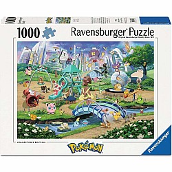 Pokémon Eevee and Park 1000 Pc Puzzle