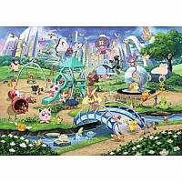 Pokémon Eevee and Park 1000 Pc Puzzle