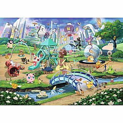 Pokémon Eevee and Park 1000 Pc Puzzle