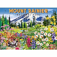Mount Rainier National Park 500 Pc Puzzle