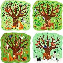 Puzzle Up - Four Seasons Puzzle (12, 16, 20, 24 pc)
