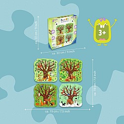 Puzzle Up - Four Seasons Puzzle (12, 16, 20, 24 pc)