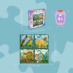 Puzzle Up - Dinosaurs Puzzle (25, 36, 42, 56 pc)