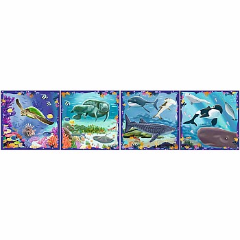 Ravensburger "Puzzle Up: Ocean Life" (64, 72, 81, 90 pc Puzzle)