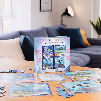 Ravensburger "Puzzle Up: Ocean Life" (64, 72, 81, 90 pc Puzzle)