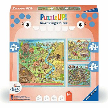 Ravensburger "Puzzle Up: History Puzzle" (100, 121, 144 pc Puzzle)