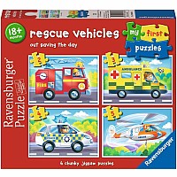 MFP Rescue Vehicles 2,3,4,5 pc Puzzles