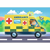 MFP Rescue Vehicles 2,3,4,5 pc Puzzles