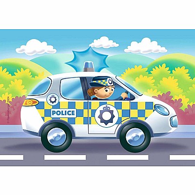MFP Rescue Vehicles 2,3,4,5 pc Puzzles