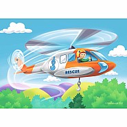 MFP Rescue Vehicles 2,3,4,5 pc Puzzles
