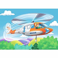 MFP Rescue Vehicles 2,3,4,5 pc Puzzles