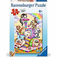   35 pc Playful Purr Babies Puzzle