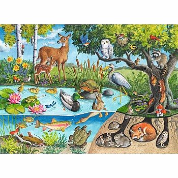 Ravensburger "Animals Above and Below" (60 Pc Puzzle)