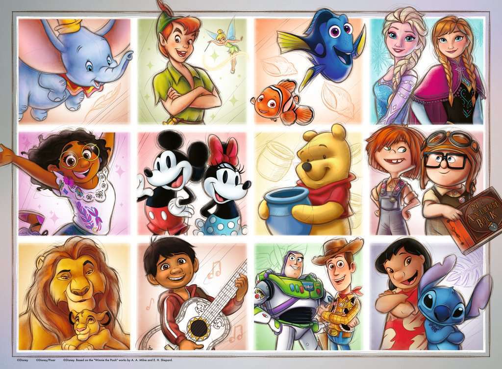 Disney Moments Puzzle (100 XXL pc)