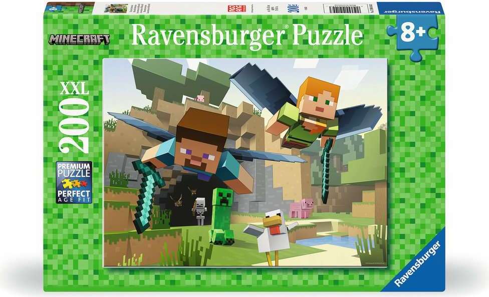 Minecraft Adventures Puzzle (200 XXL pc)