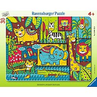 Jungle Animal Jumble (30 pc)