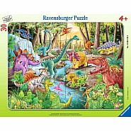 Dinosaur Roar 30 Pc Frame Puzzle