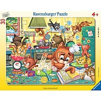 Cat Chaos Board Puzzle (30 pc)