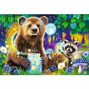 Lovable Woodland Friends 2x24 Pc Puzzle