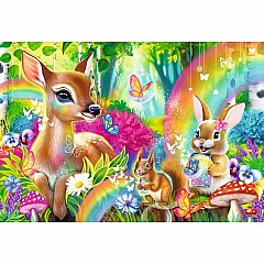 Lovable Woodland Friends 2x24 Pc Puzzle