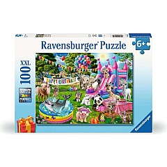 Tiara Birthday Party 100 Pc Puzzle