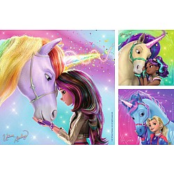 Ravensburger "Unicorn Academy" (49 Pc 3 in 1 Puzzle)