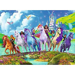 Unicorn Academy 200 Pc XXL Puzzle