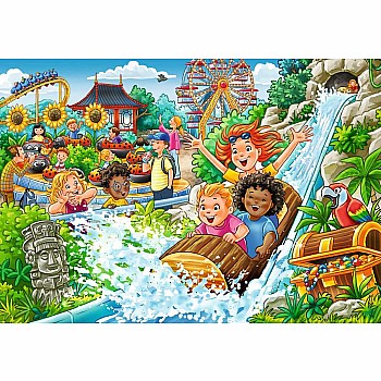 Ravensburger "Amusement Park' (24 Pc 2 in 1 Puzzle)